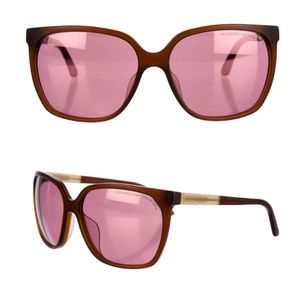 Porsche Design - P'8589-B Sunglasses Key Brown / Pink Mirror 60-15-135